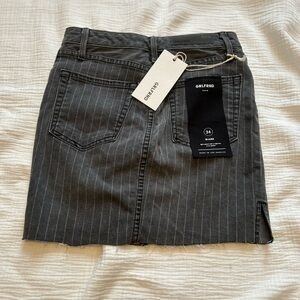 NWT!  GRLFRND mini skirt